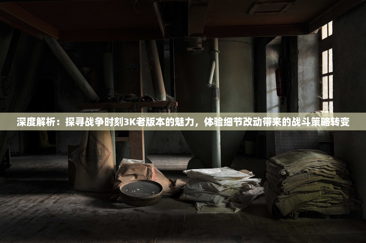 深度解析：探寻战争时刻3K老版本的魅力，体验细节改动带来的战斗策略转变