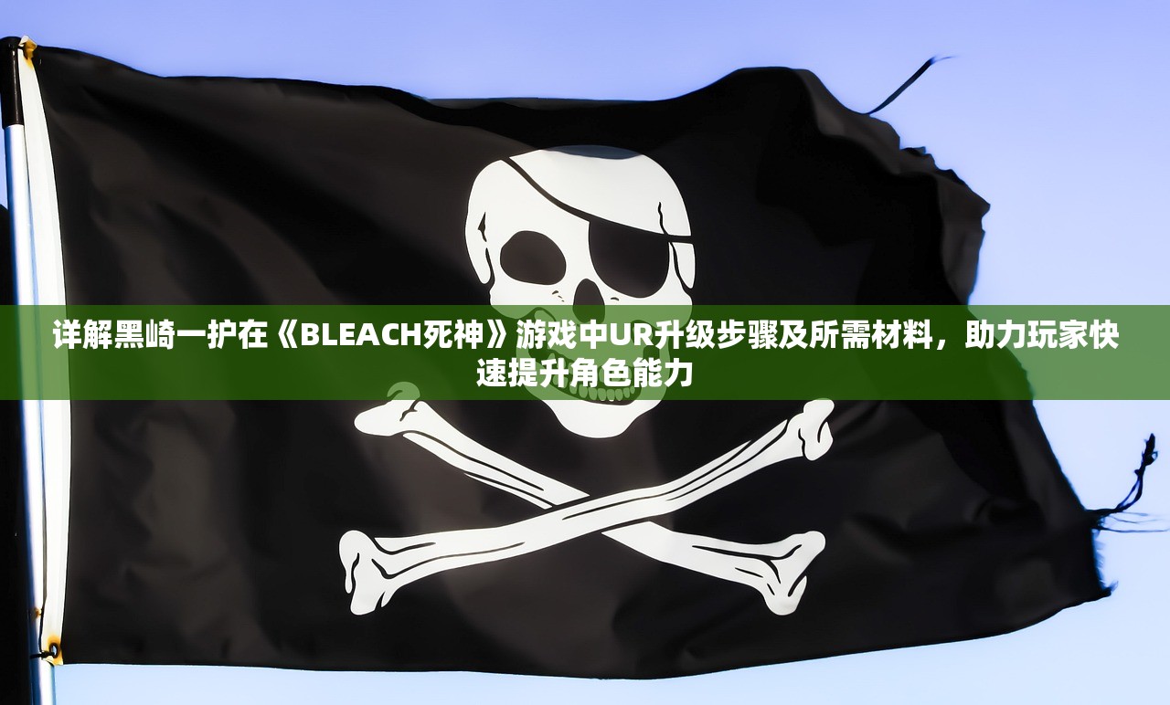 详解黑崎一护在《BLEACH死神》游戏中UR升级步骤及所需材料，助力玩家快速提升角色能力