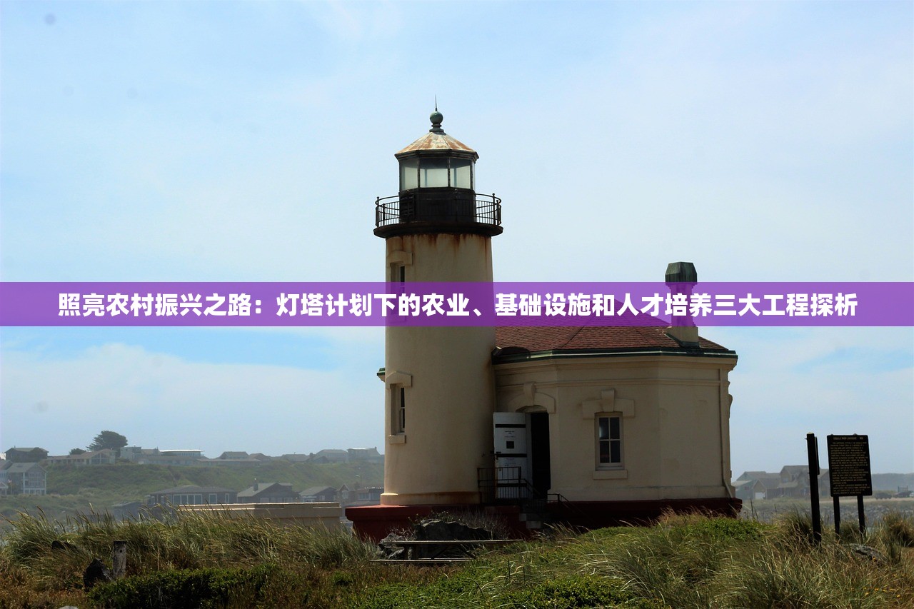 照亮农村振兴之路：灯塔计划下的农业、基础设施和人才培养三大工程探析