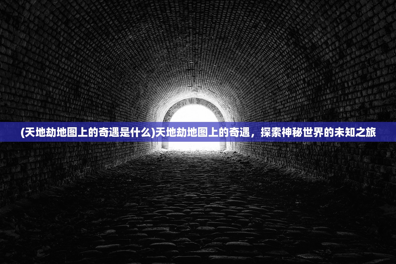 (天地劫地图上的奇遇是什么)天地劫地图上的奇遇，探索神秘世界的未知之旅
