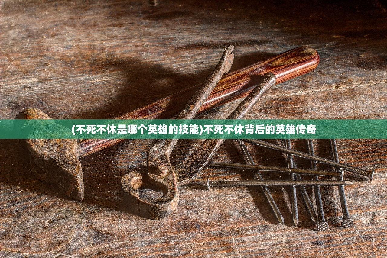 (不死不休是哪个英雄的技能)不死不休背后的英雄传奇