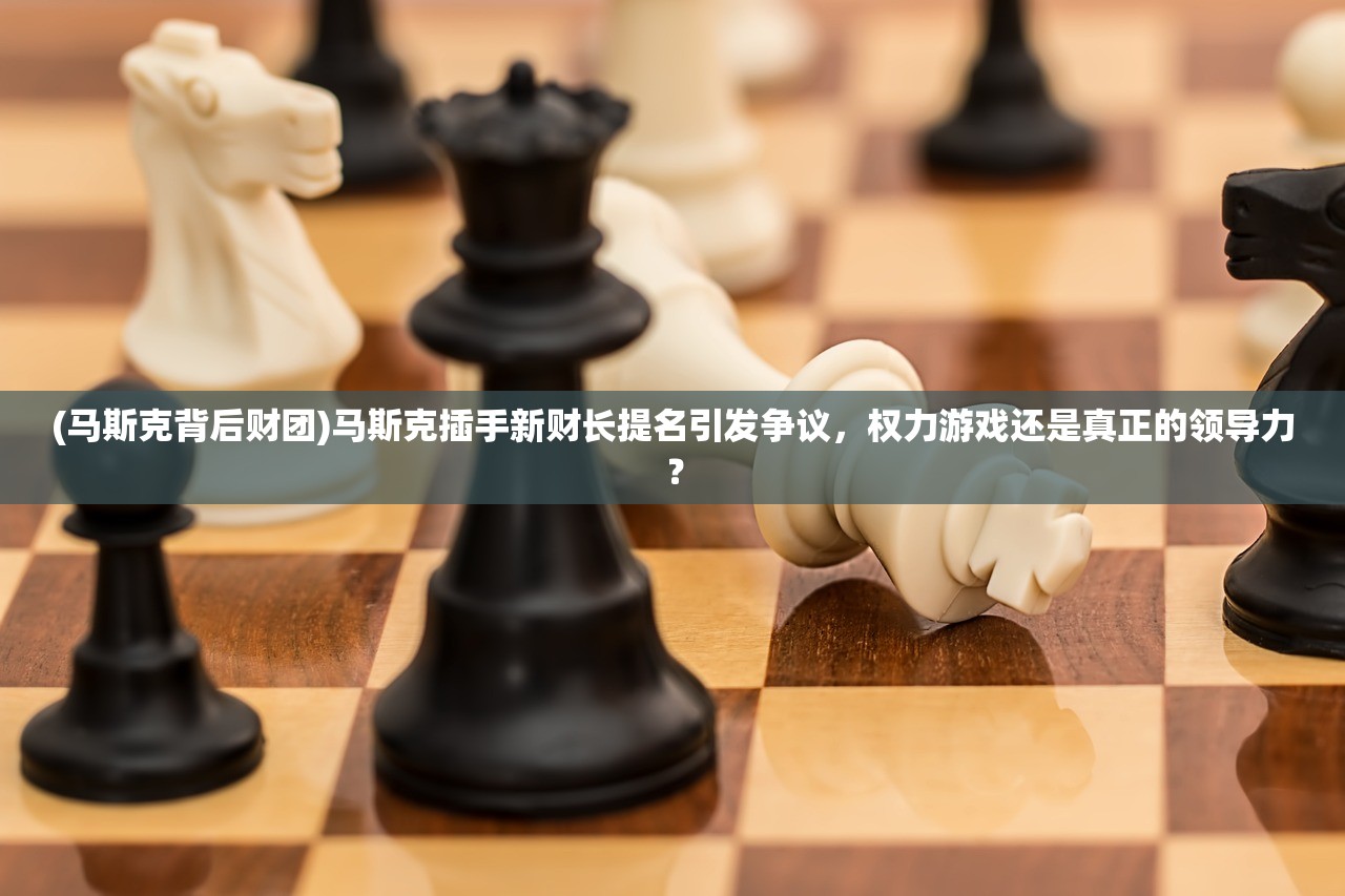 (马斯克背后财团)马斯克插手新财长提名引发争议，权力游戏还是真正的领导力？