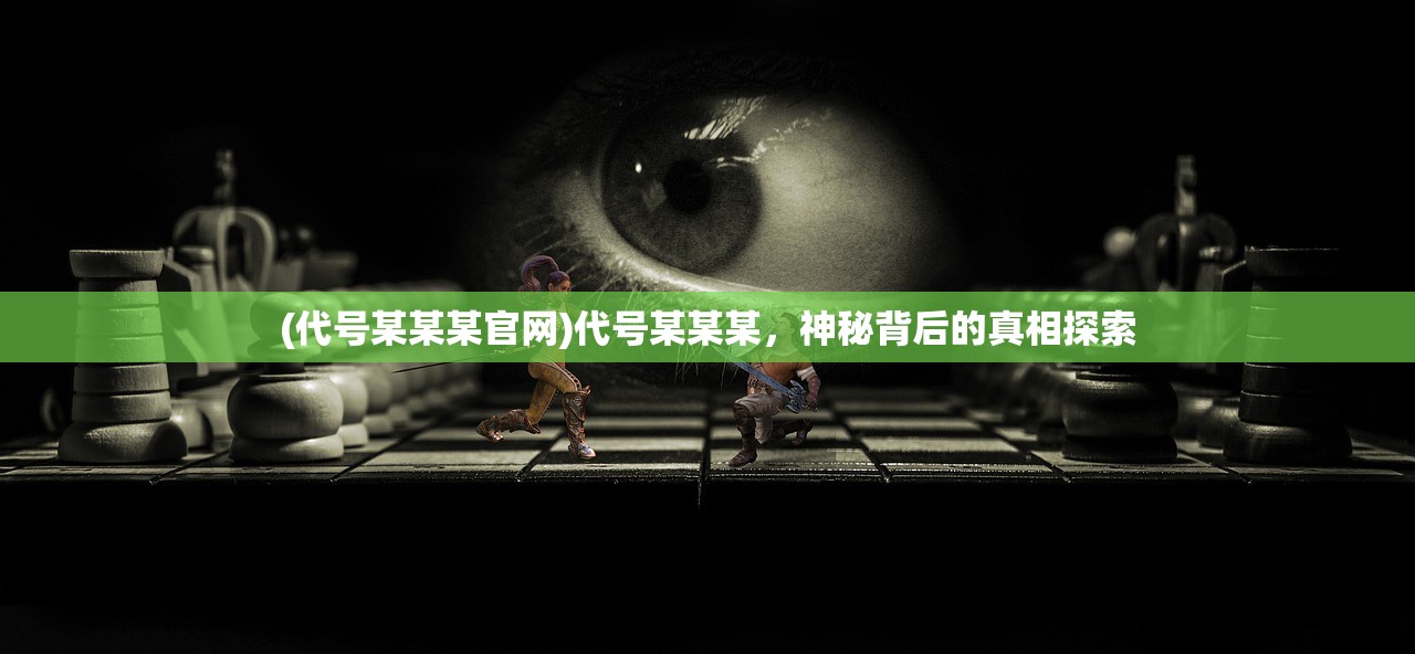 (代号某某某官网)代号某某某，神秘背后的真相探索