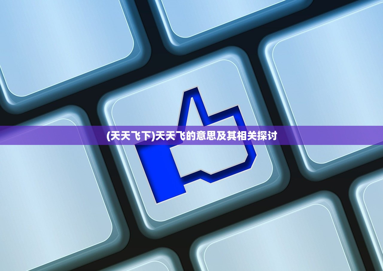 (天天飞下)天天飞的意思及其相关探讨