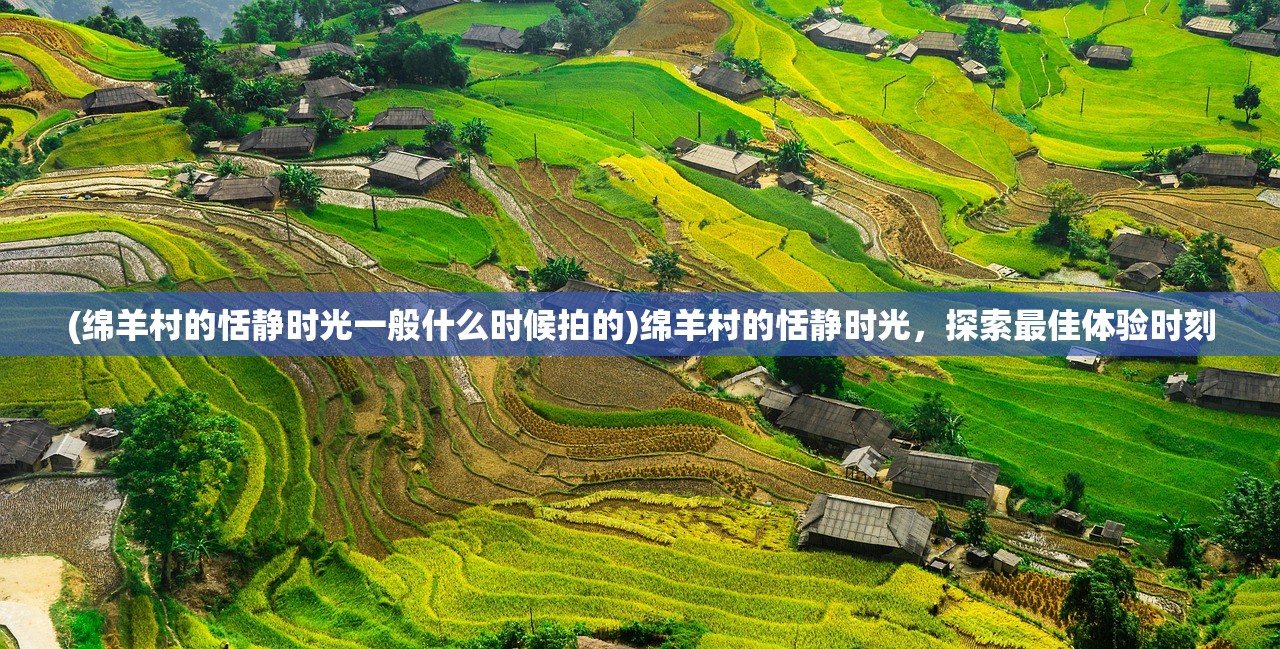 (绵羊村的恬静时光一般什么时候拍的)绵羊村的恬静时光，探索最佳体验时刻