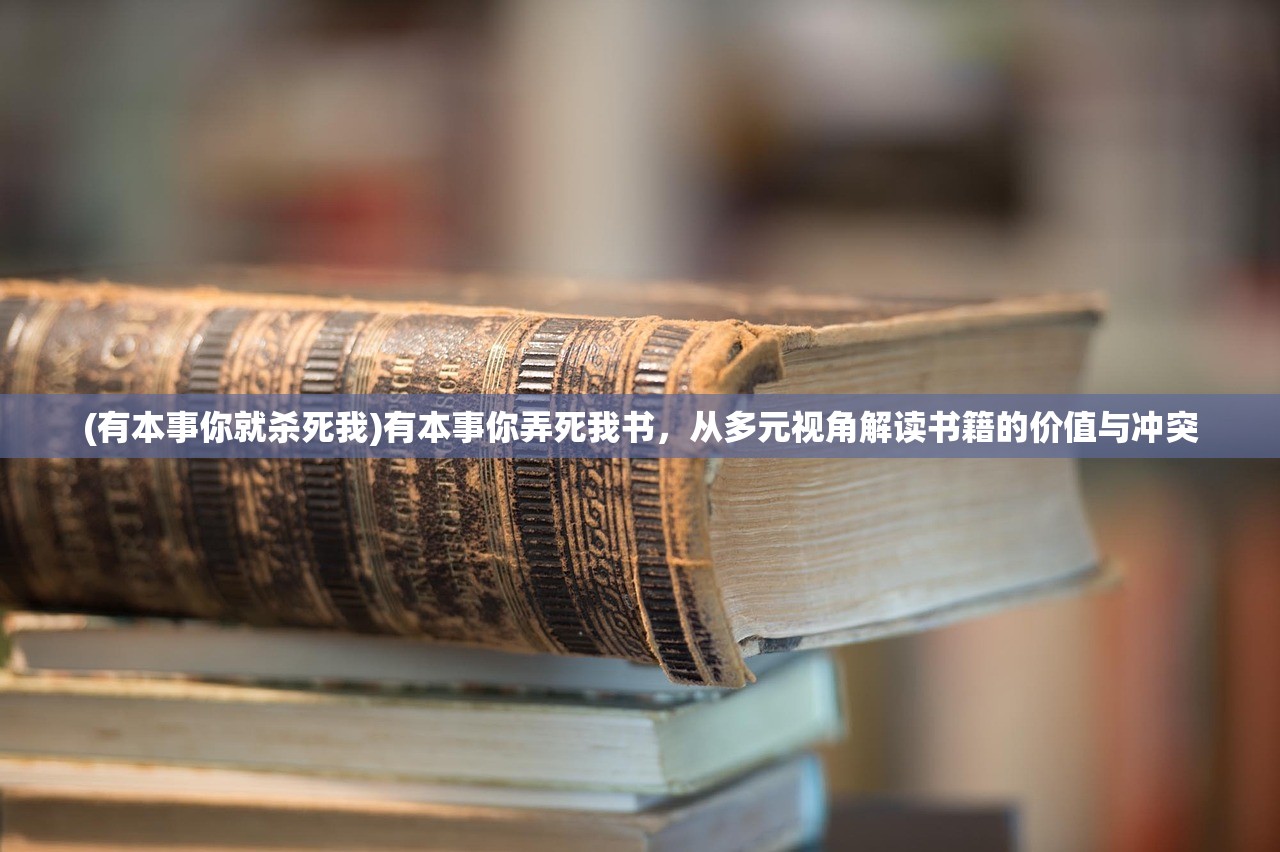(有本事你就杀死我)有本事你弄死我书，从多元视角解读书籍的价值与冲突